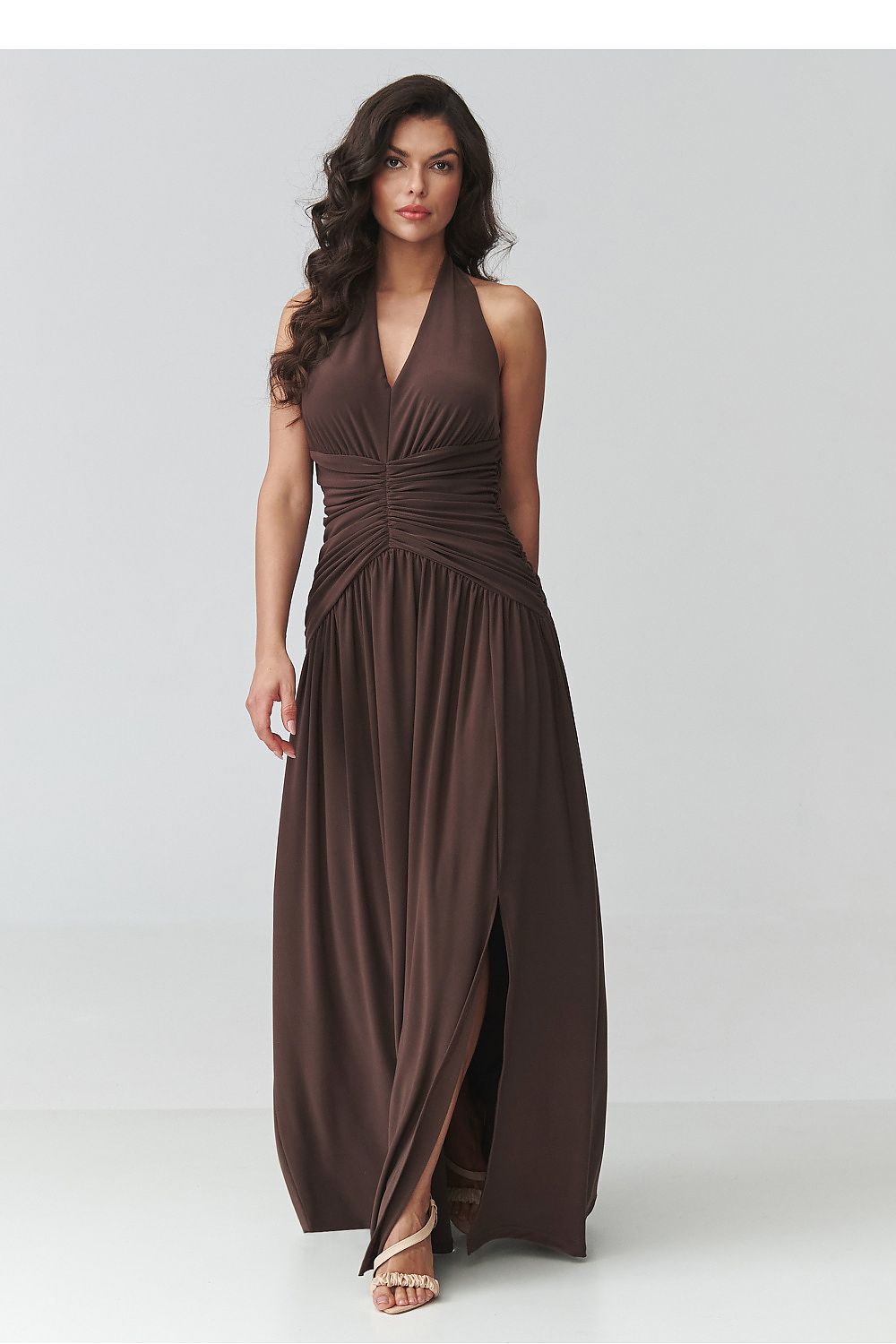  Rochie lungă model 228322 Makadamia 