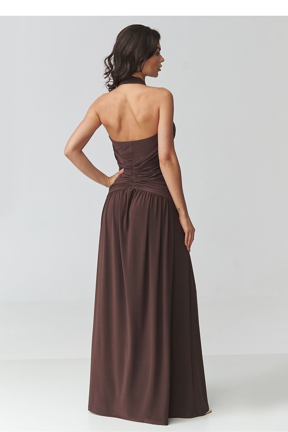  Rochie lungă model 228322 Makadamia 