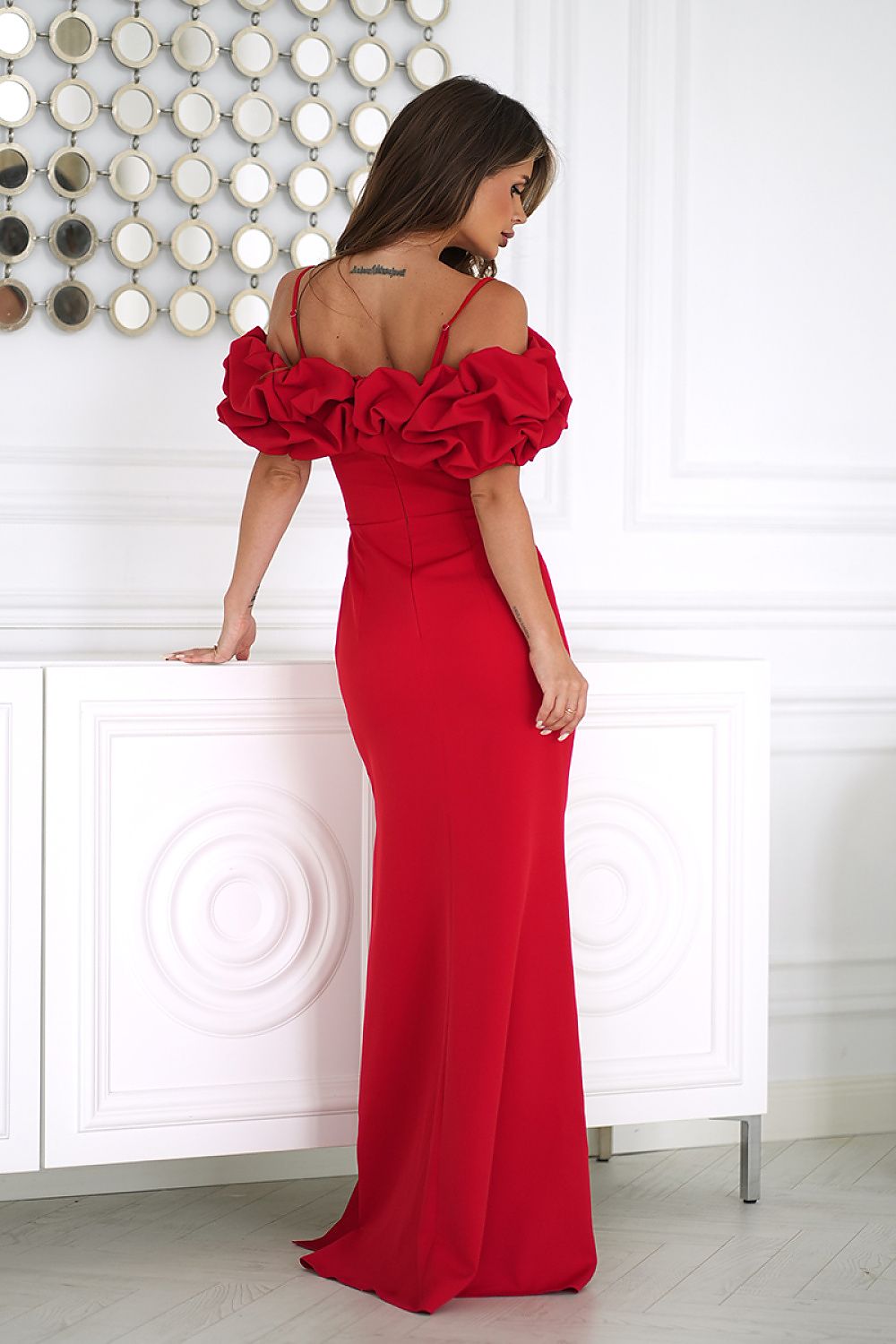  Rochie lungă model 230919 Bicotone 