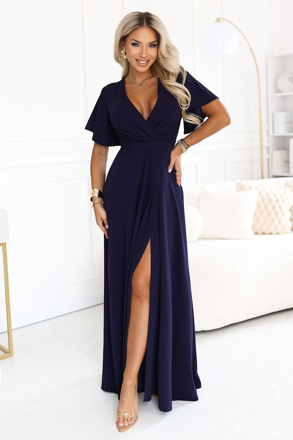  Rochie lungă model 231214 Numoco 