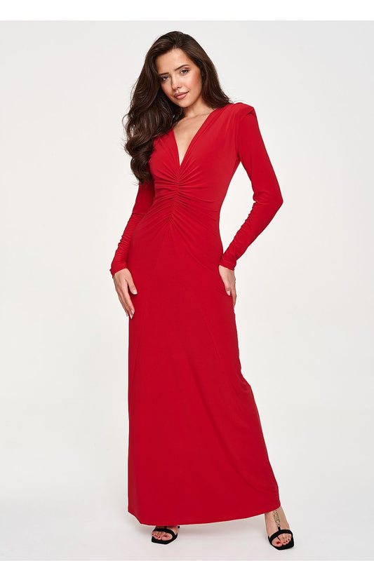 Rochie lungă model 232508 Makadamia