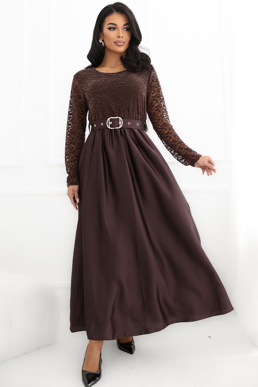  Rochie lungă model 232783 Rue Paris 