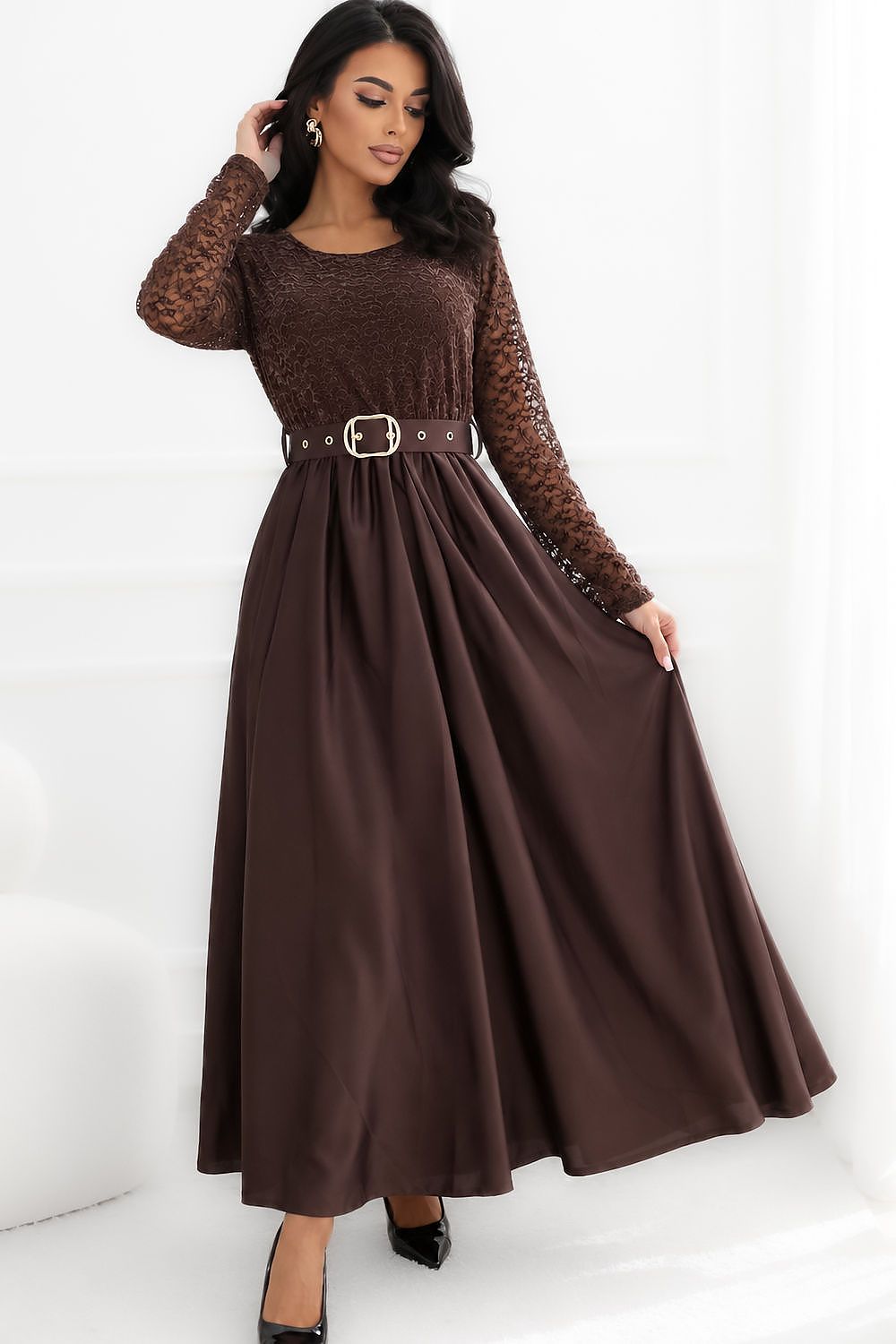  Rochie lungă model 232783 Rue Paris 