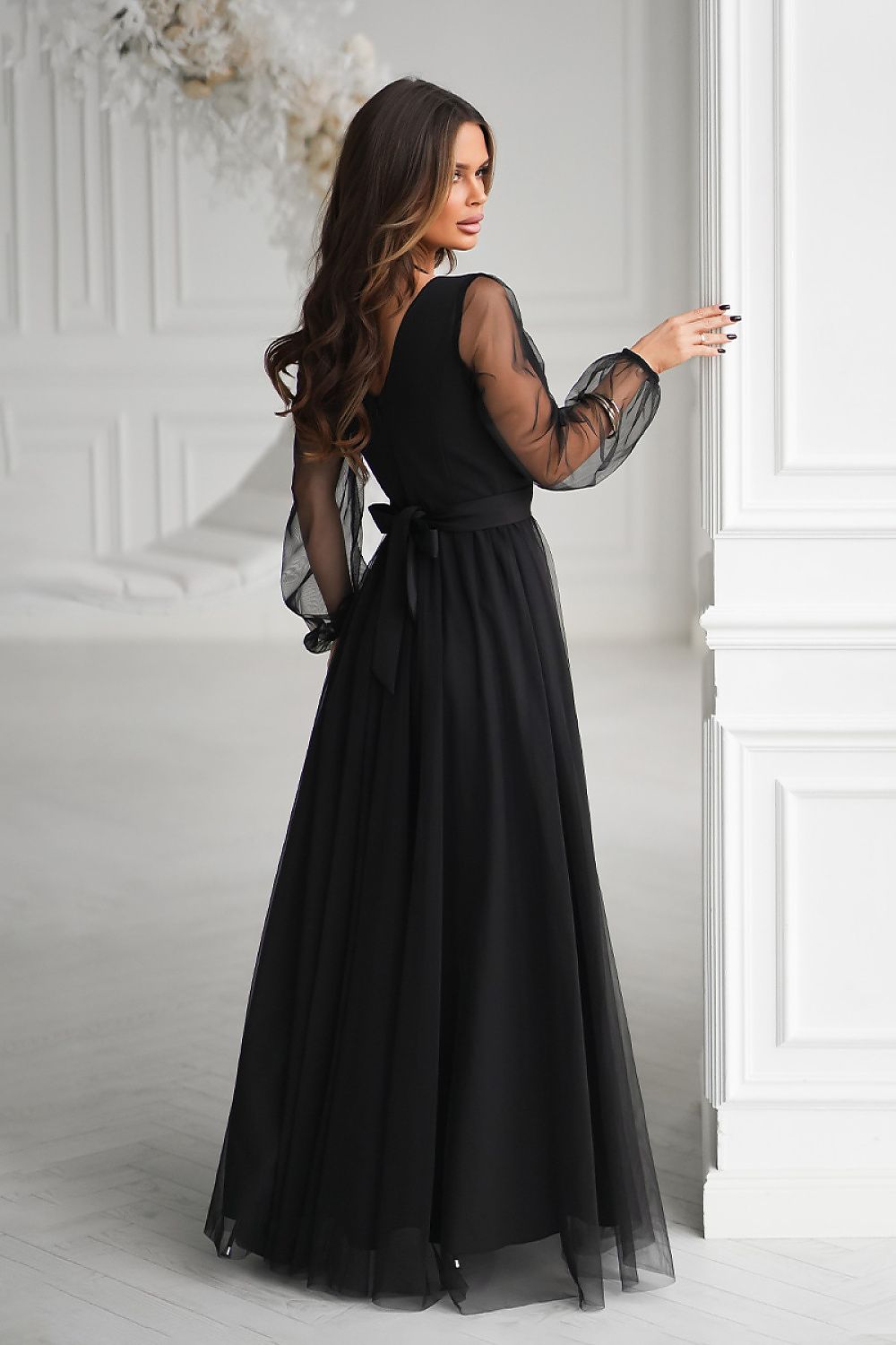  Rochie lungă model 232800 Bicotone 