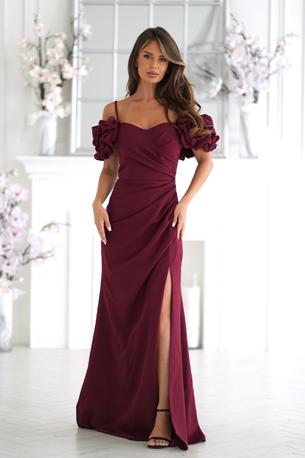  Rochie lungă model 232801 Bicotone 