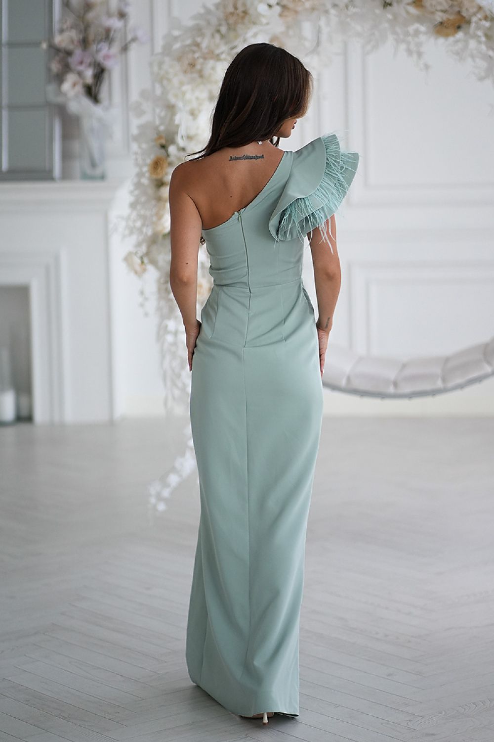  Rochie lungă model 232802 Bicotone 