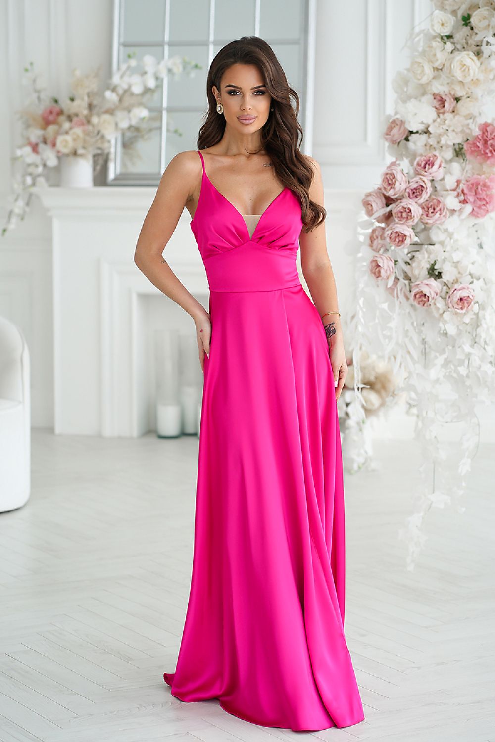  Rochie lungă model 232803 Bicotone 