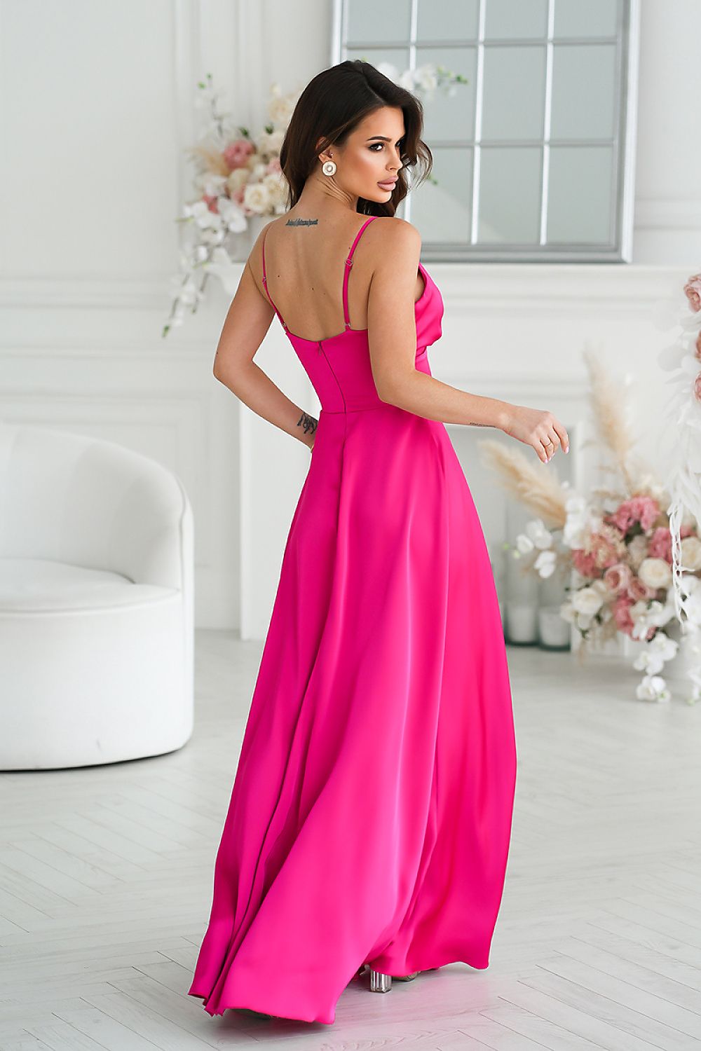  Rochie lungă model 232803 Bicotone 