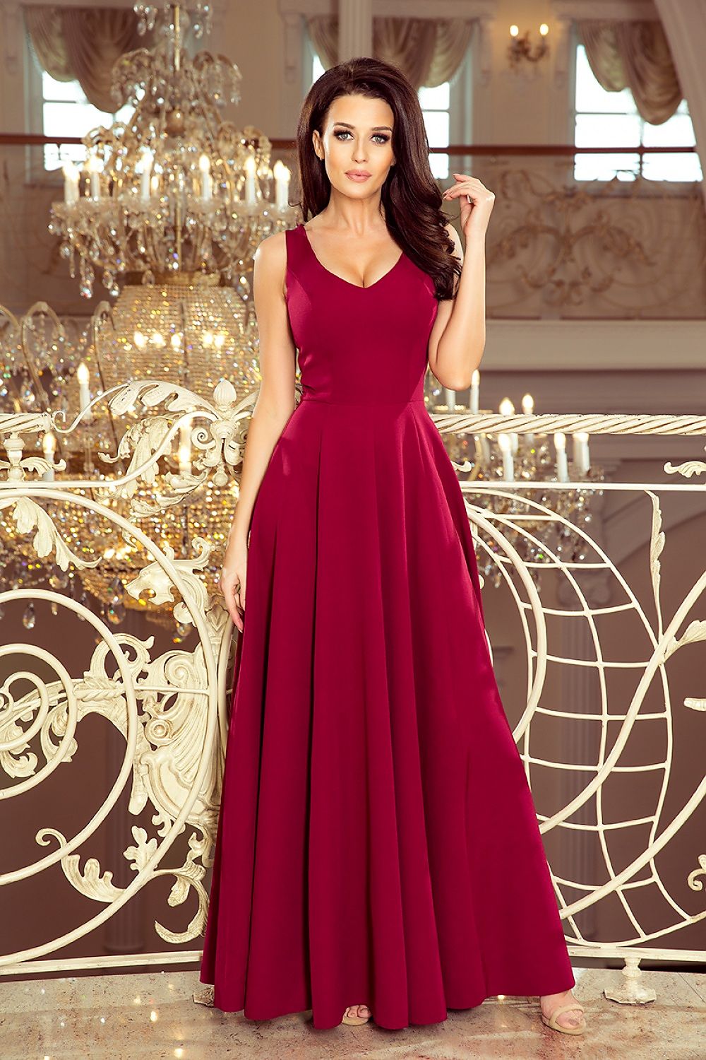  Rochie lungă model 131669 Numoco 