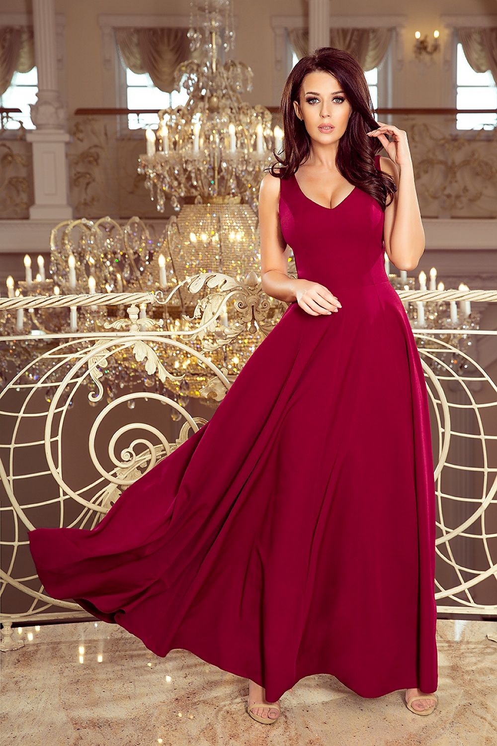  Rochie lungă model 131669 Numoco 