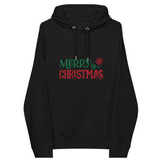 Unisex eco raglan hoodie