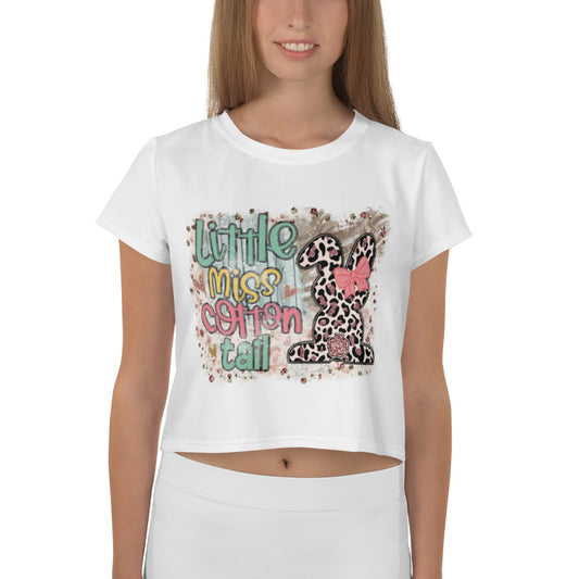 All-Over Print Crop Tee