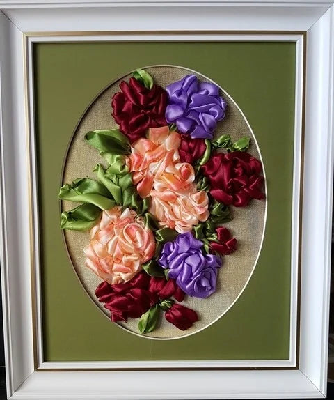 Broderie cu panglica ( 3D )