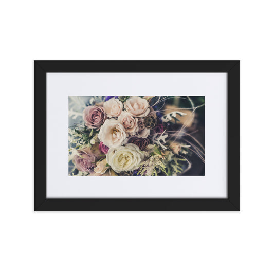 Matte Paper Framed Poster With Mat