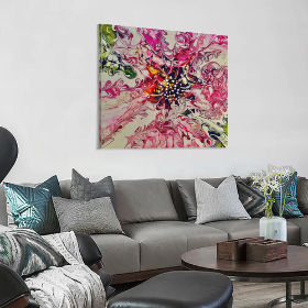 High Quality Square Canvas Frameless Decorative Painting