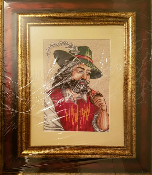 Goblen - Tigan cu pipa