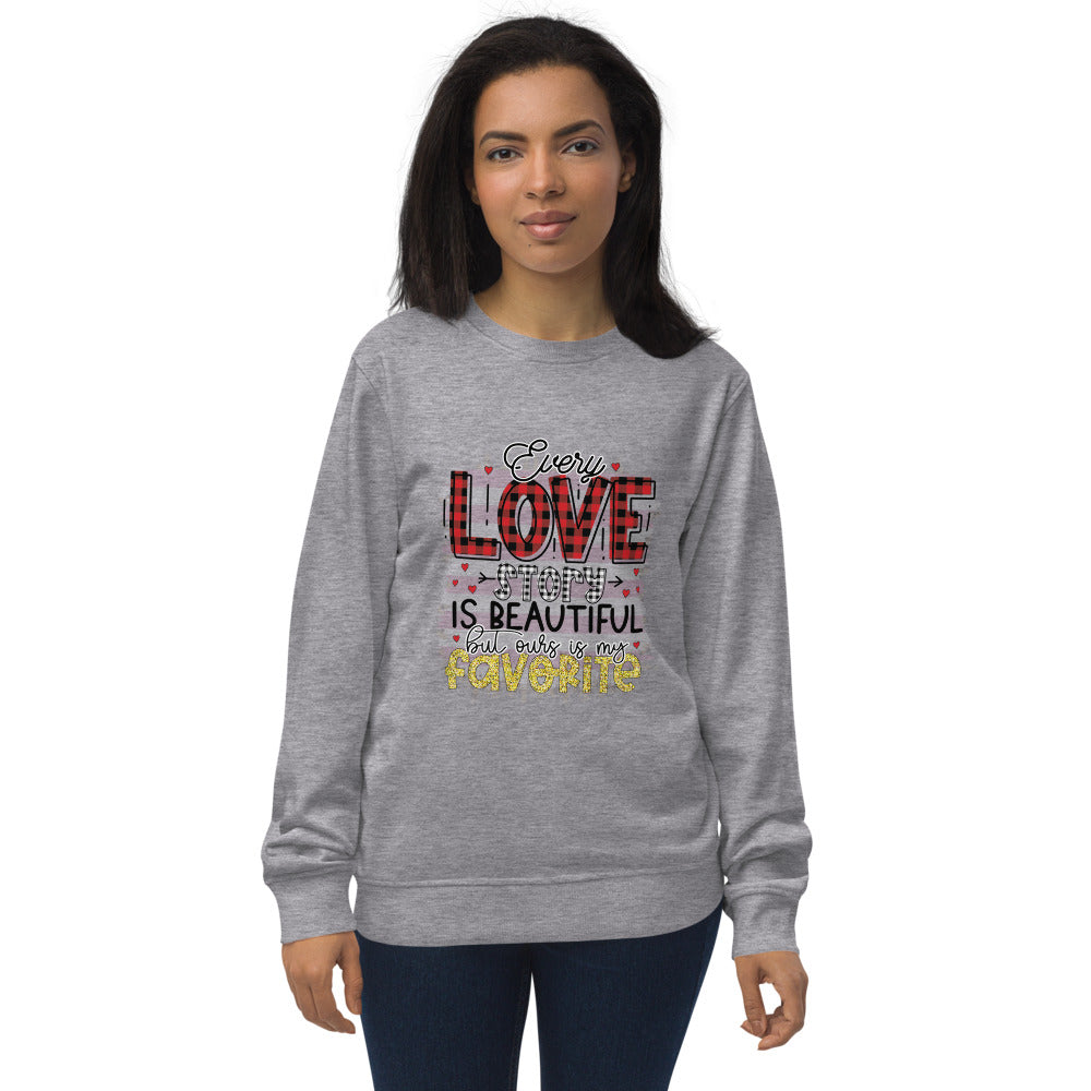 Unisex organic sweatshirt