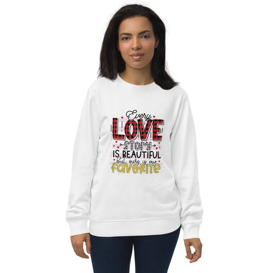 Unisex organic sweatshirt